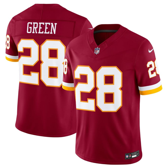 Men's Washington Commanders #28 Darrell Green Burgundy 2026 F.U.S.E. Vapor Limited Stitched Football Jersey